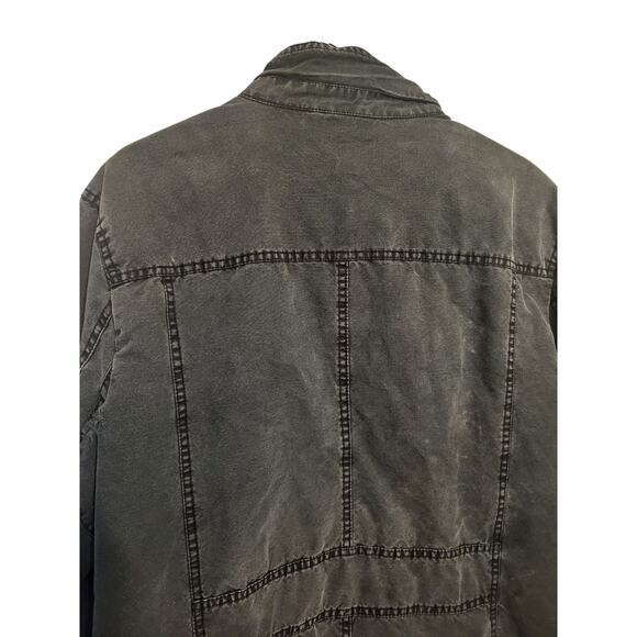 Levi's Black Sherpa Lined Cotton Guys Trucker Jacket, M - Picture 4 of 16